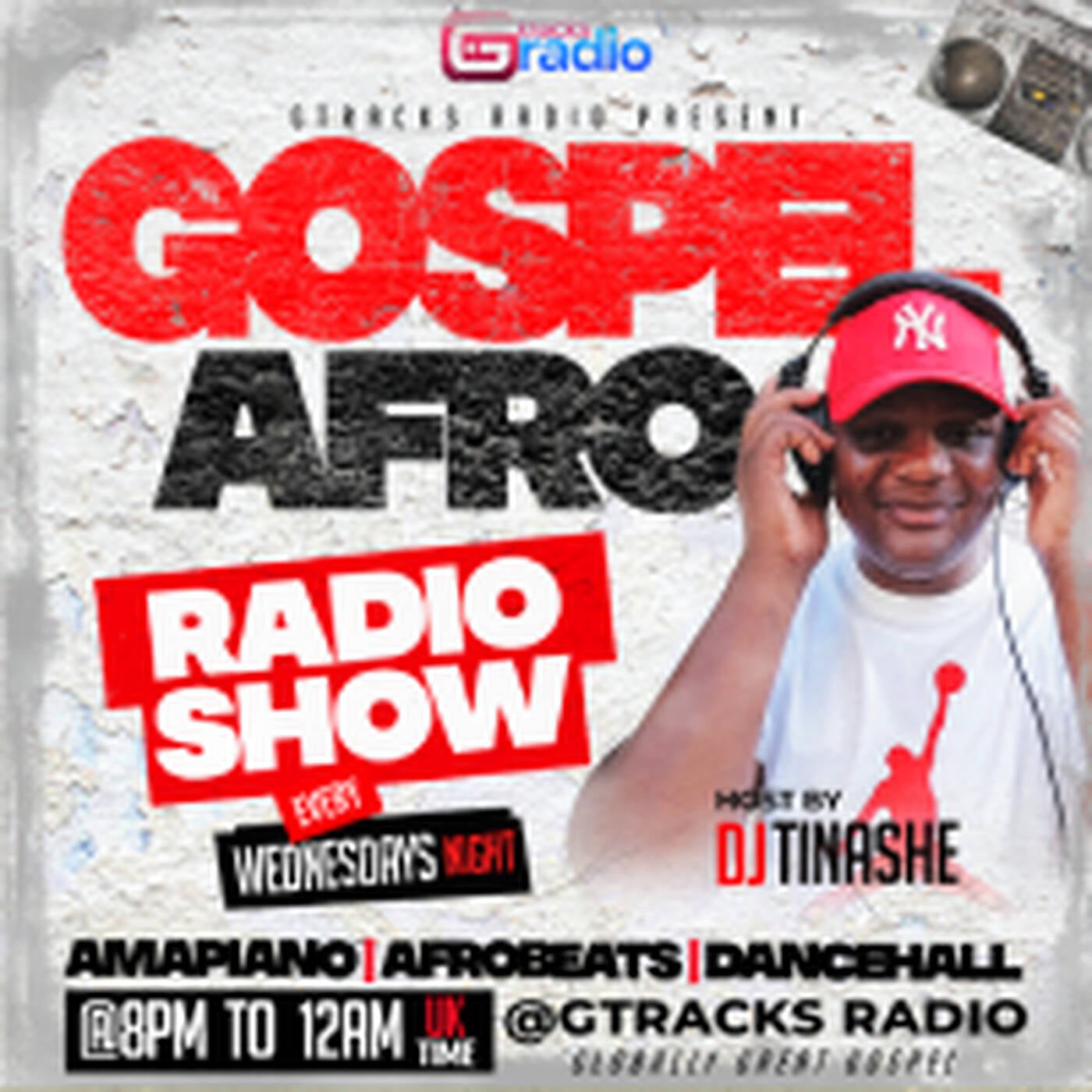 Gospel Afro Wednesdays Night Radio show 15 Jan 2025 RADIO With DJ Tinashe episode artwork