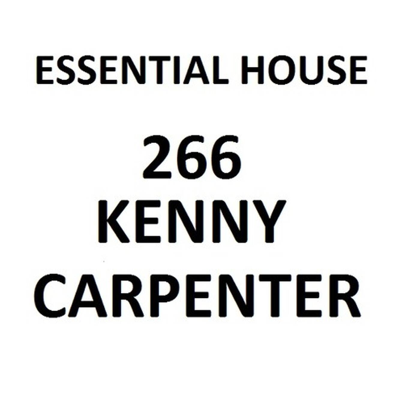 Essential House 266 (Kenny Carpenter) episode artwork