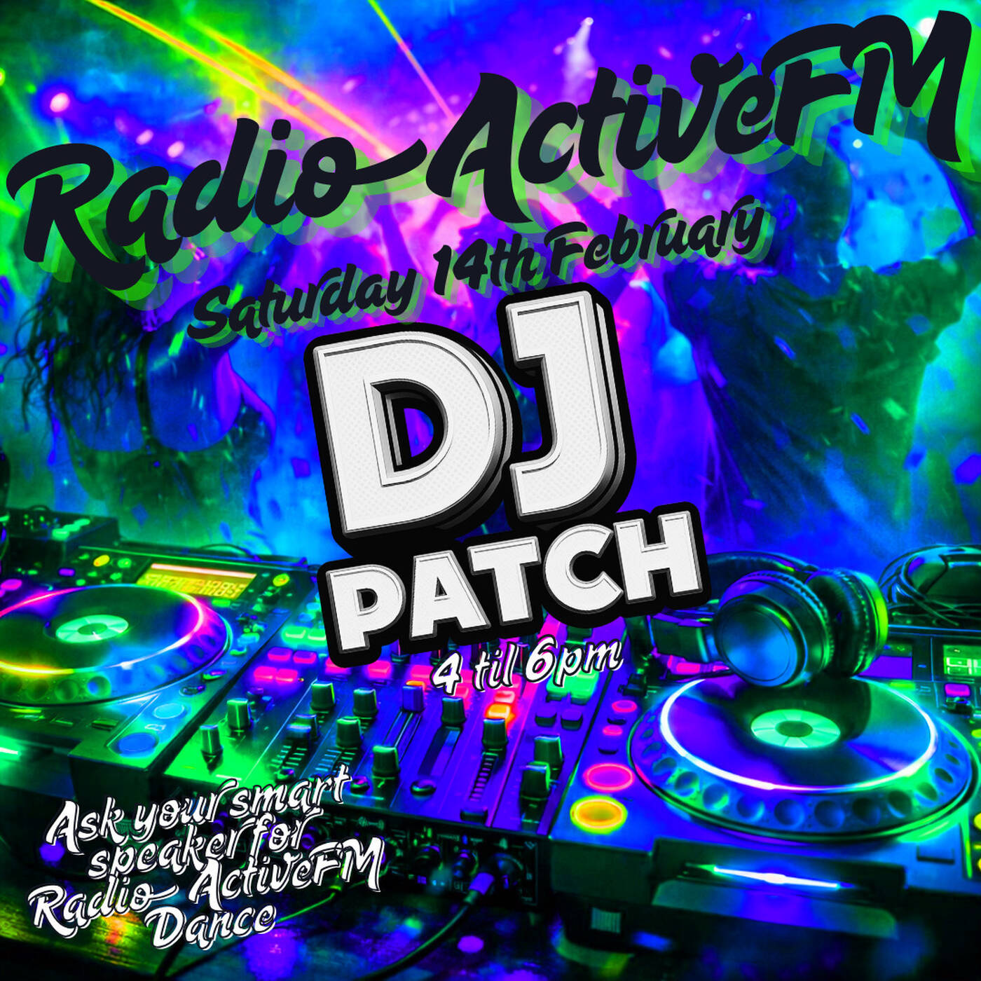 DjPatch - RadioActiveFm - 14th February 2026 episode artwork