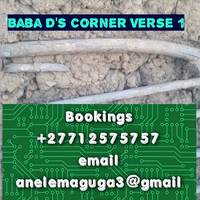 Baba D's corner Verse 1 by Baba D