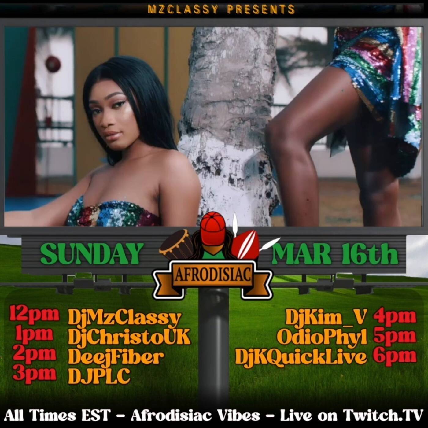 AFRODISIACRAIDTRAIN% PURE AFRO VIBES‼️Hosted By @djmzclassy 6-7PMEST‼️(MAR 16, 2025) episode artwork