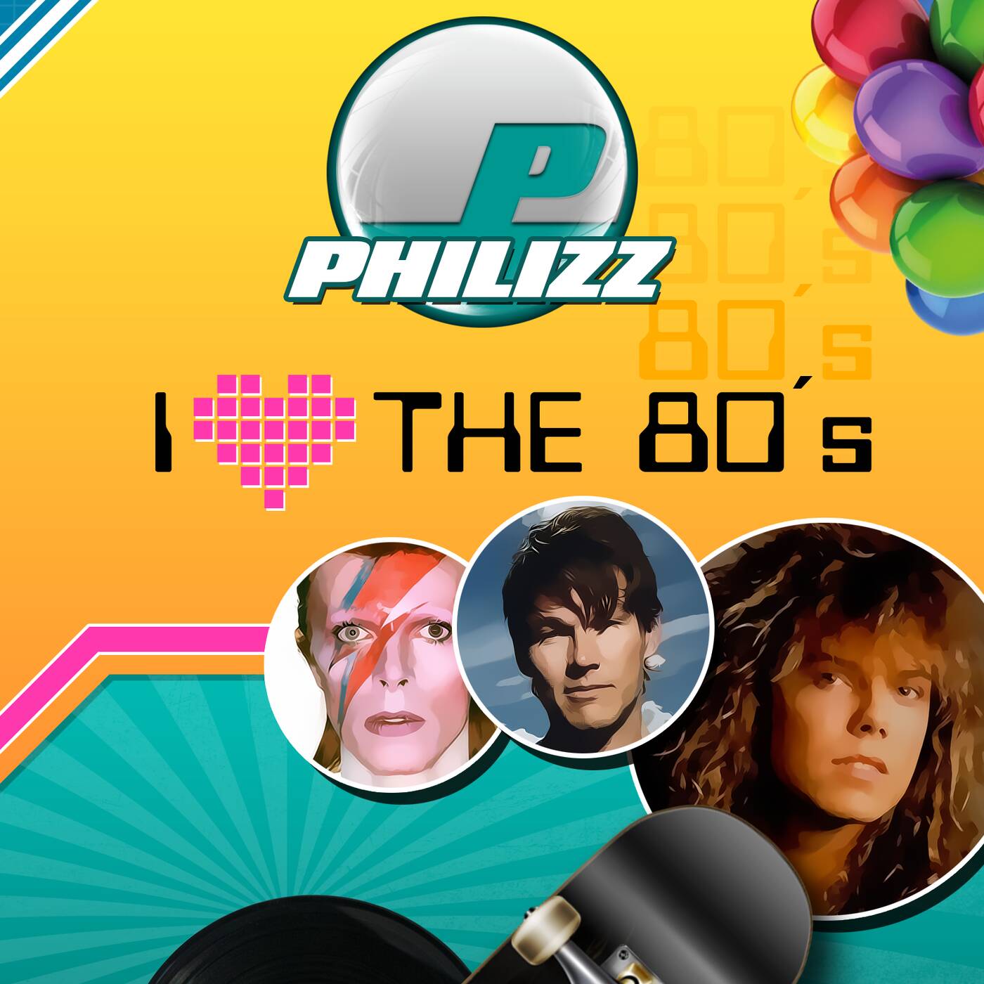 Music Play Programa 170 Philizz I Love The 80'S Vol.1 93 Hits de los 80’s Mixed by Paul Remmers ©