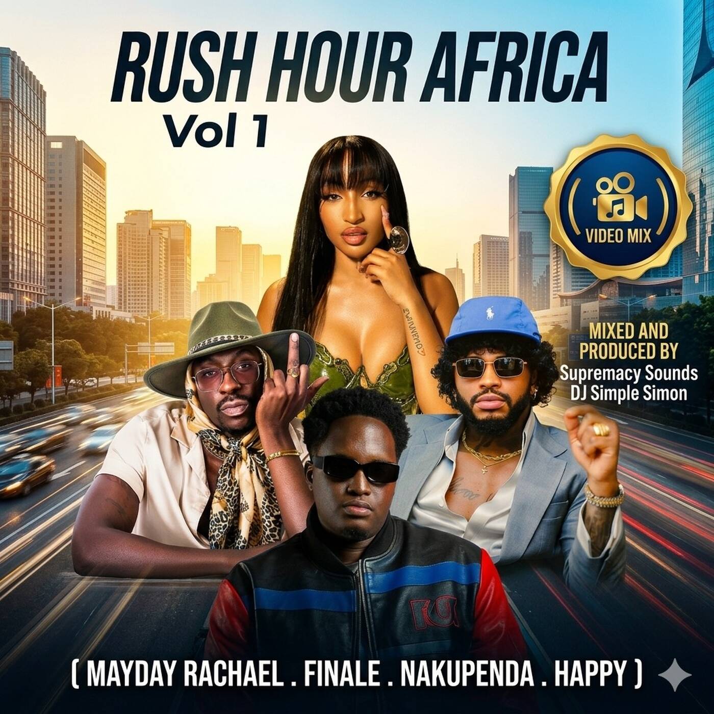 Rush Hour Africa Vol. 1 – Afrobeats x Amapiano x Dancehall 2026