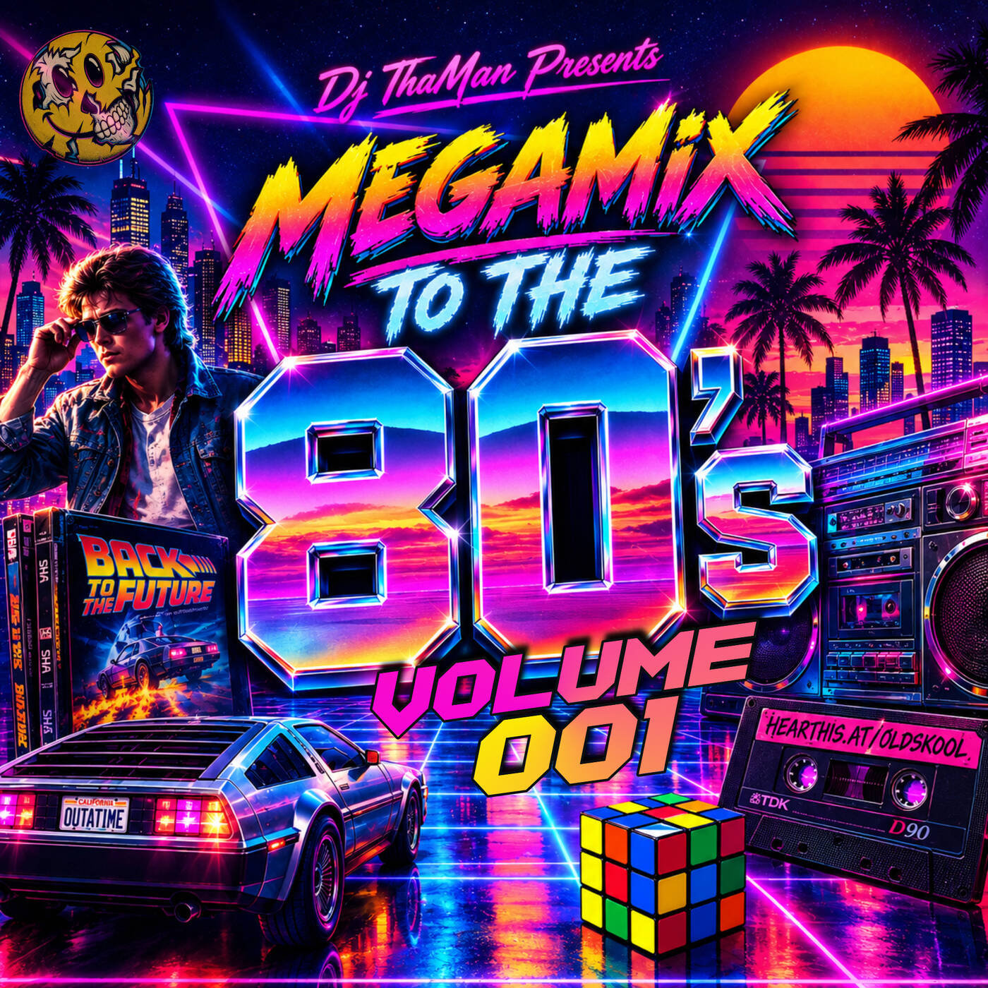 MegaMix To The 80s [Volume 001] - Dj ThaMan