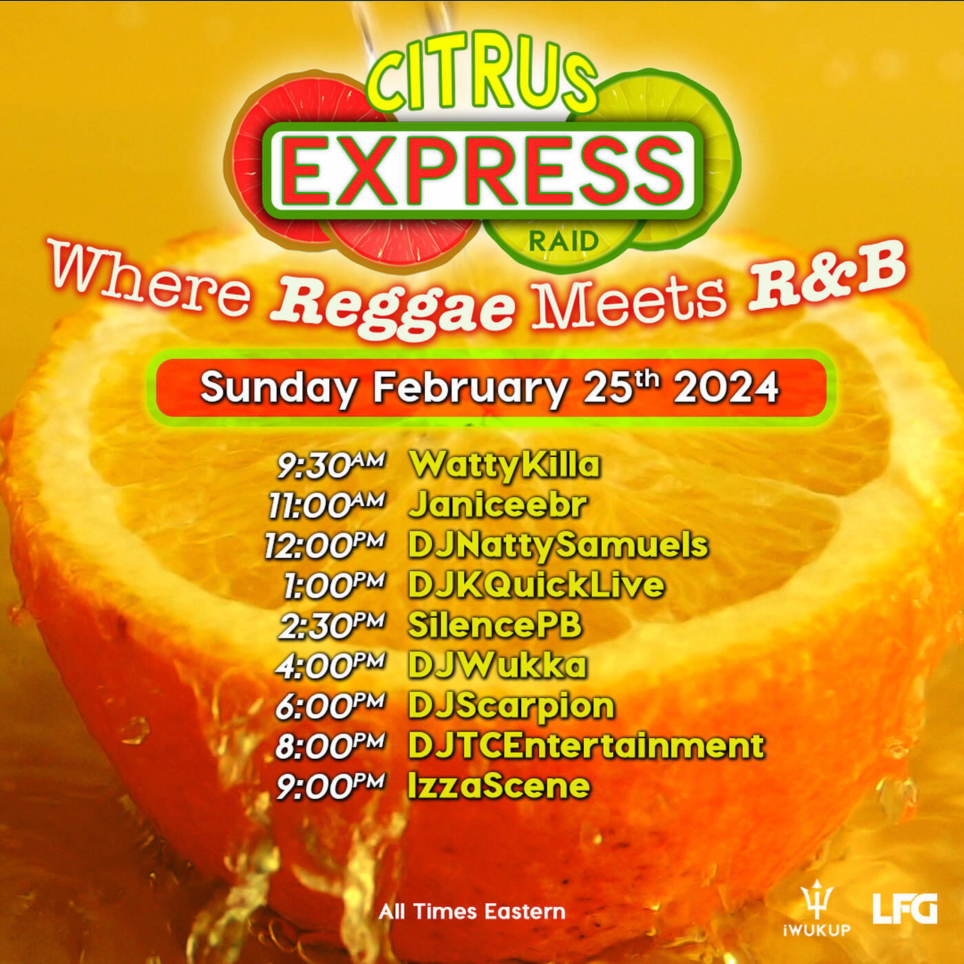 CITRUSEXPRESSRAIDTRAINHosted By @djwukka 1 - 2:30PM EST‼️ | @djkquicklive IN THE MIX (Feb 25, 2024) episode artwork