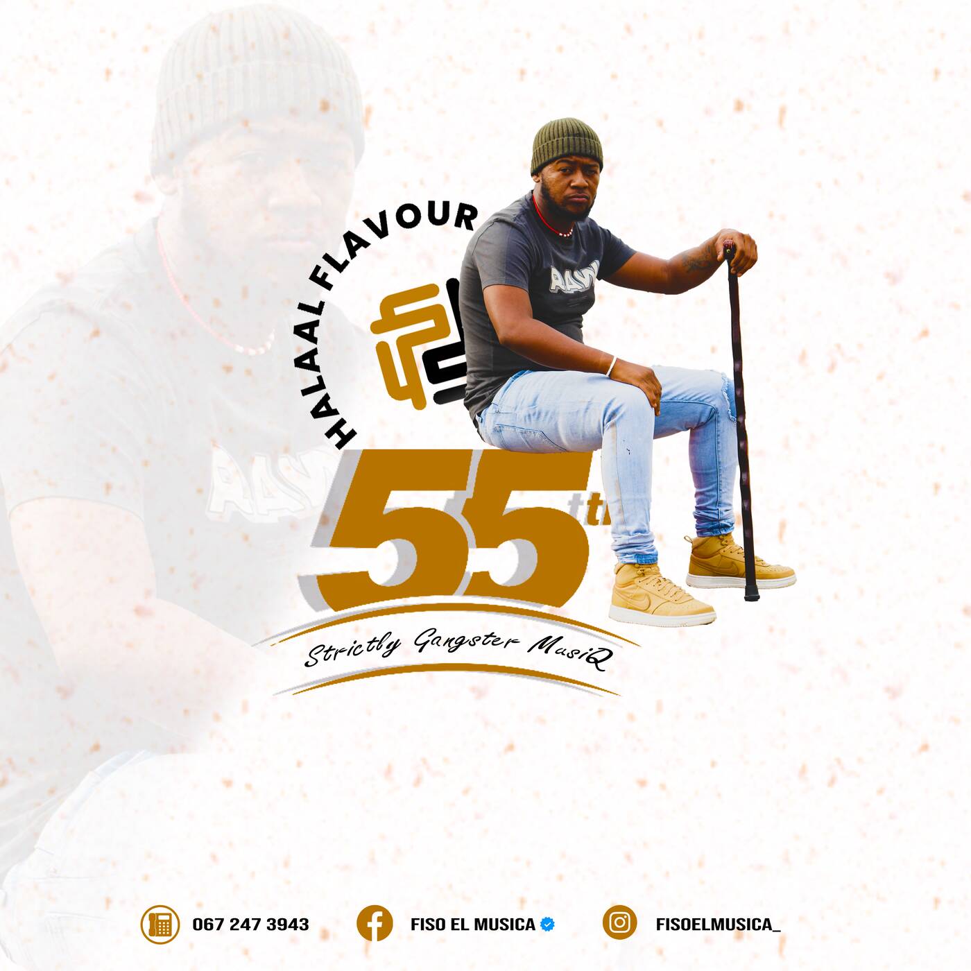 Halaal Flavour #055 Mixed & Compiled by Fiso El Musica (100% Instrumental - Production Mix)