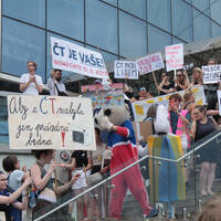 Czech Protests For The Independence Of Public Service Media by IR Media
