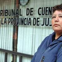 Susana Ustarez - Secretaria General de APOC - Marcha del Frente Amplio Gremial by UNJu Radio 05