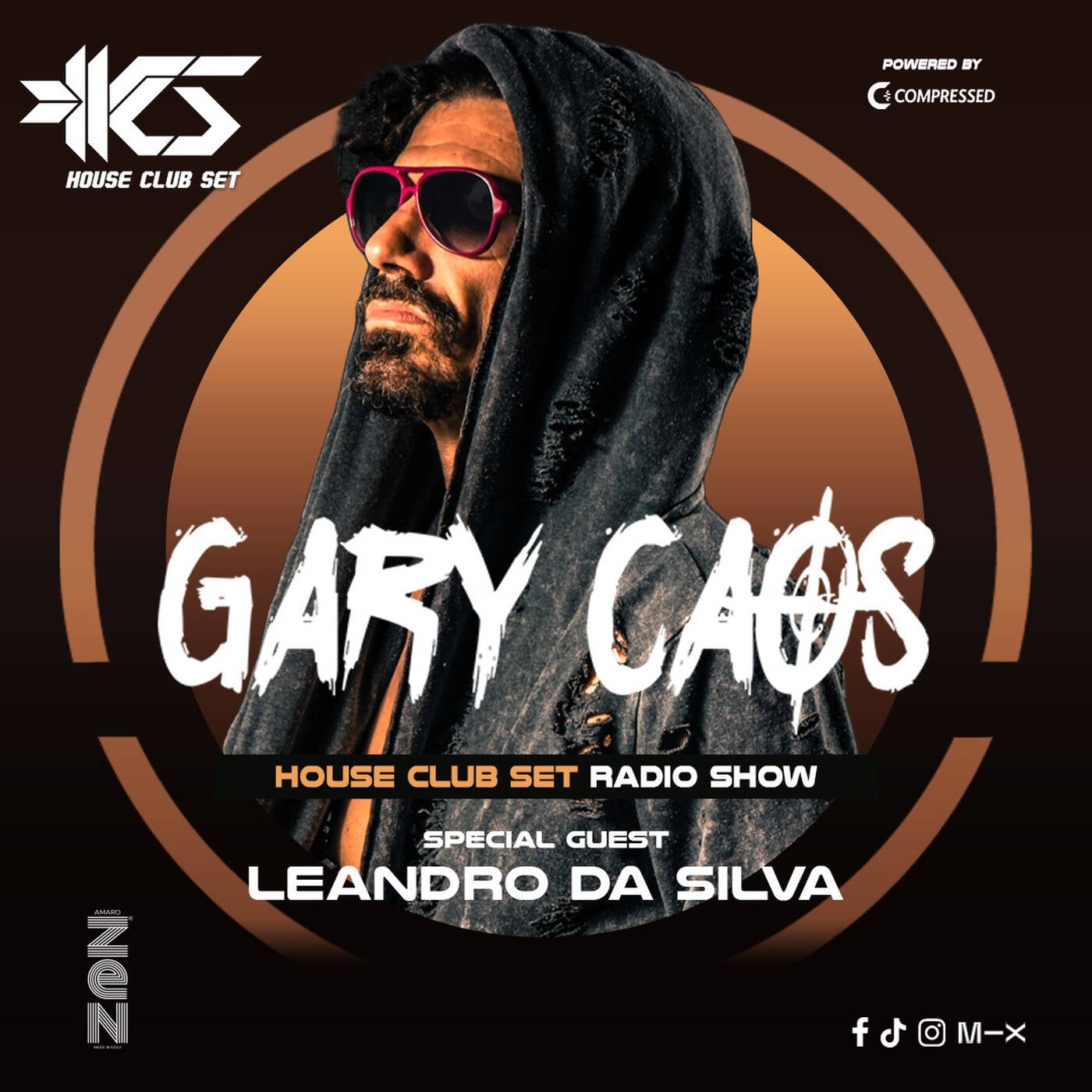 House Club Set Radio 736 - Gary Caos with Leandro Da Silva episode artwork