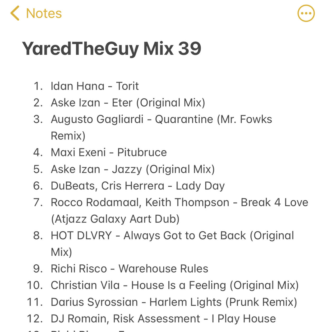 YaredTheGuy Mix 39 episode artwork