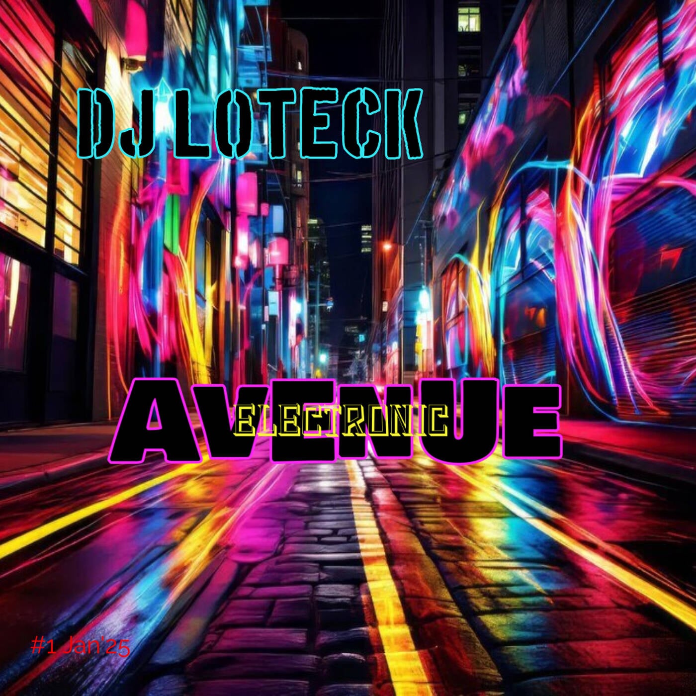 Electronic Avenue #1 Jan'25 episode artwork