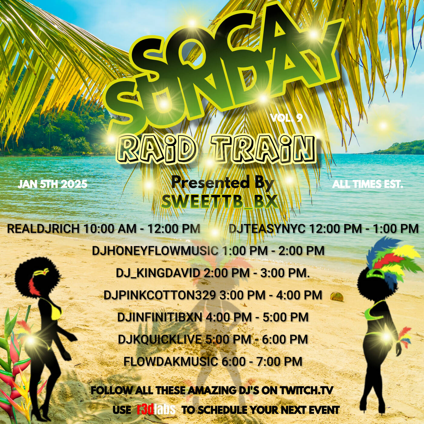 SOCASUNDAYRIDETHETIDESRAIDTRAINVOL.9 Presented By @sweettb_bx 5-6PMEST‼️ episode artwork
