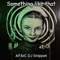 Something like that @ Palais (DJ Set Snippet) by AFAIC