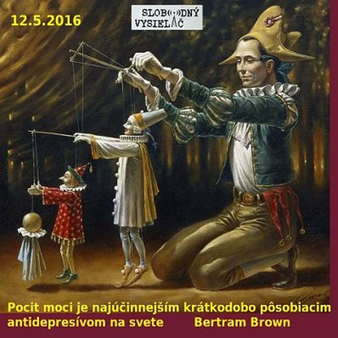Opony 128 - 2016-05-12 Závislosť od moci – syndróm mocenskej pýchy… episode artwork