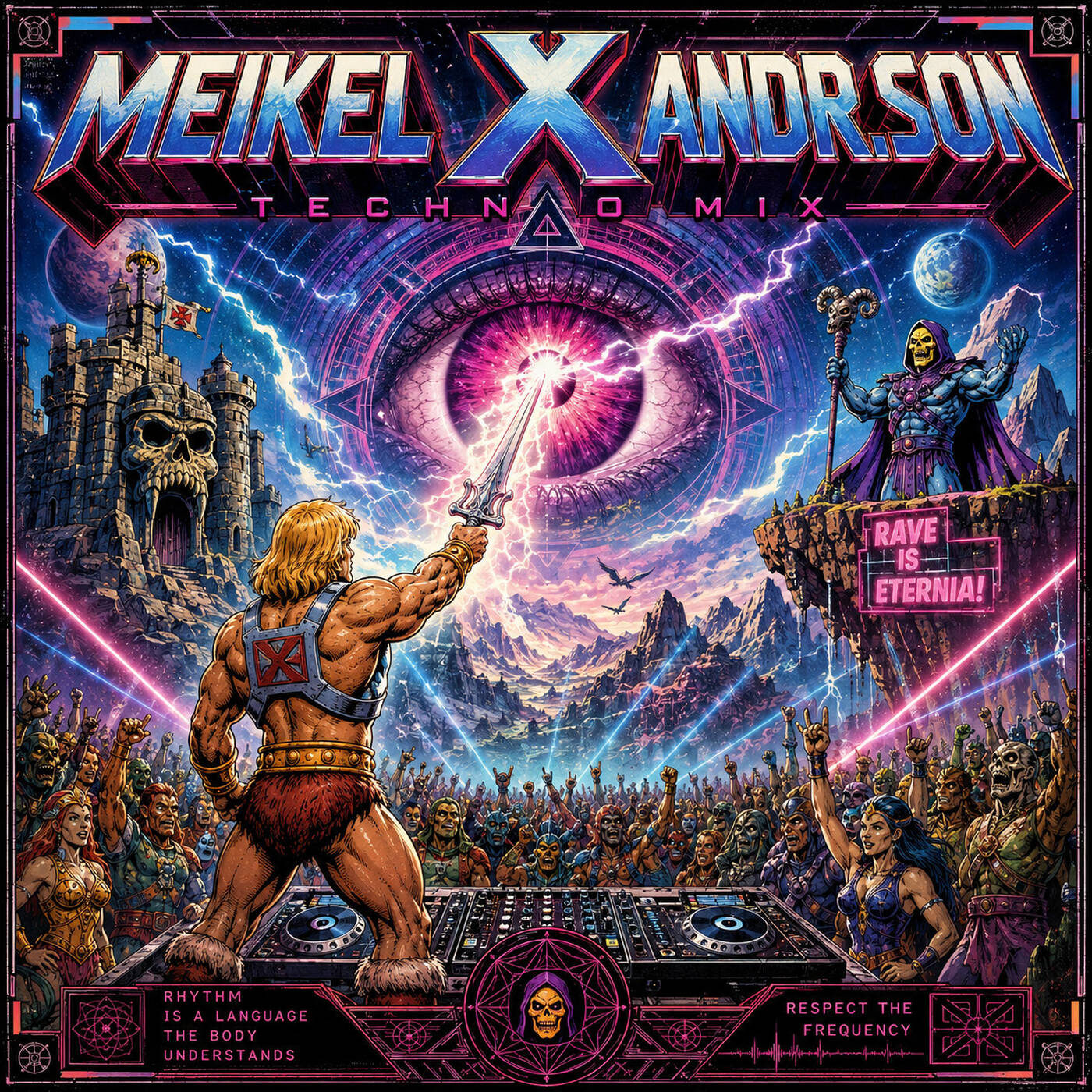 Rave is Eternia / Meikel X Andr.Son / REC004 episode artwork