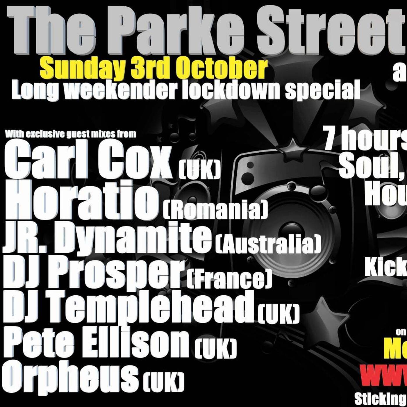 Horatio @ The Parke Street Social episode artwork