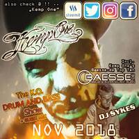 The K.O. DRUM AND BASS SHOW #07 - 11.2018 - Incl. Guest Mix with "DJ SYKES" + Baesse.de Top Ten by Kemp One