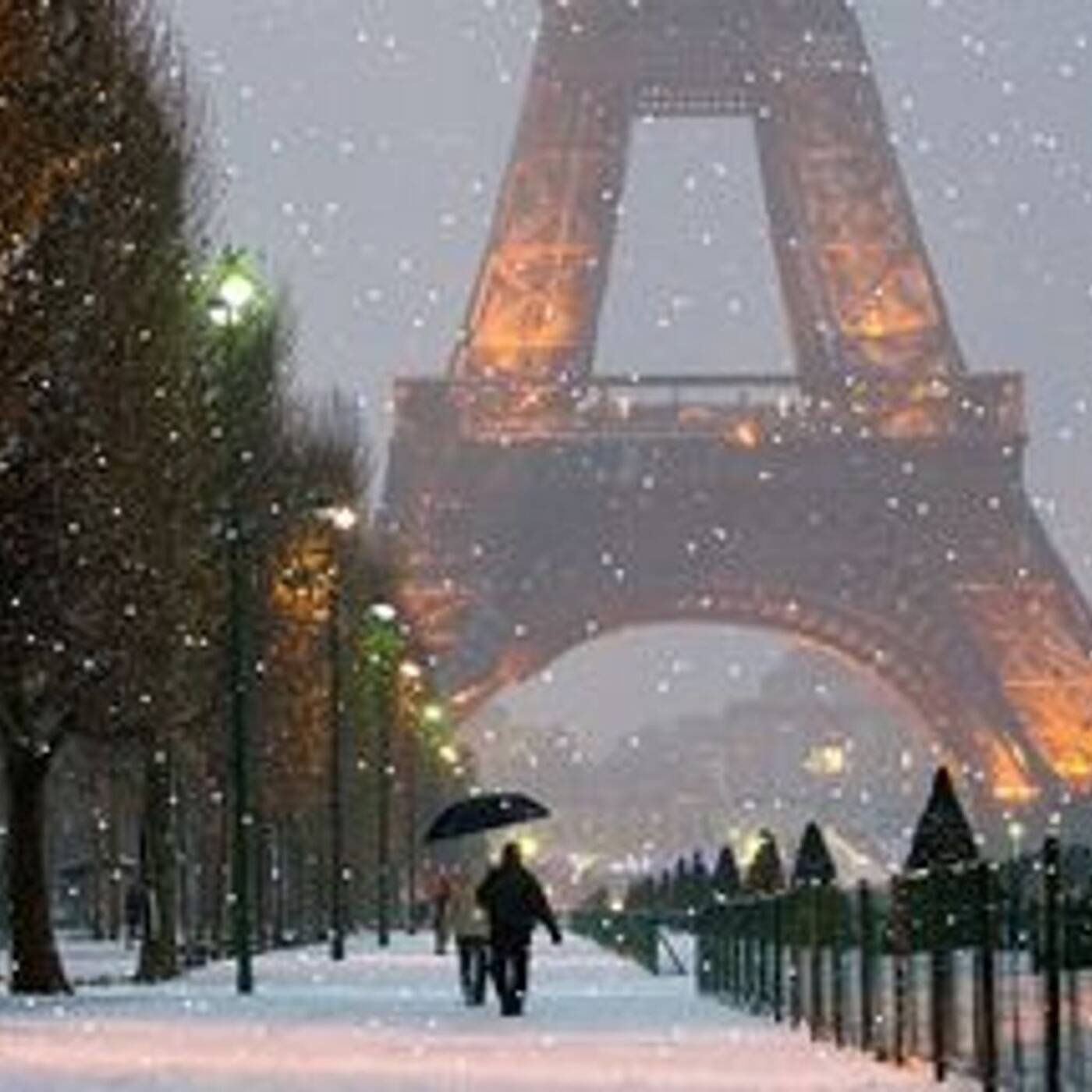 LET IT SNOOW IN PARIS AT NIGHT- (Original Version )