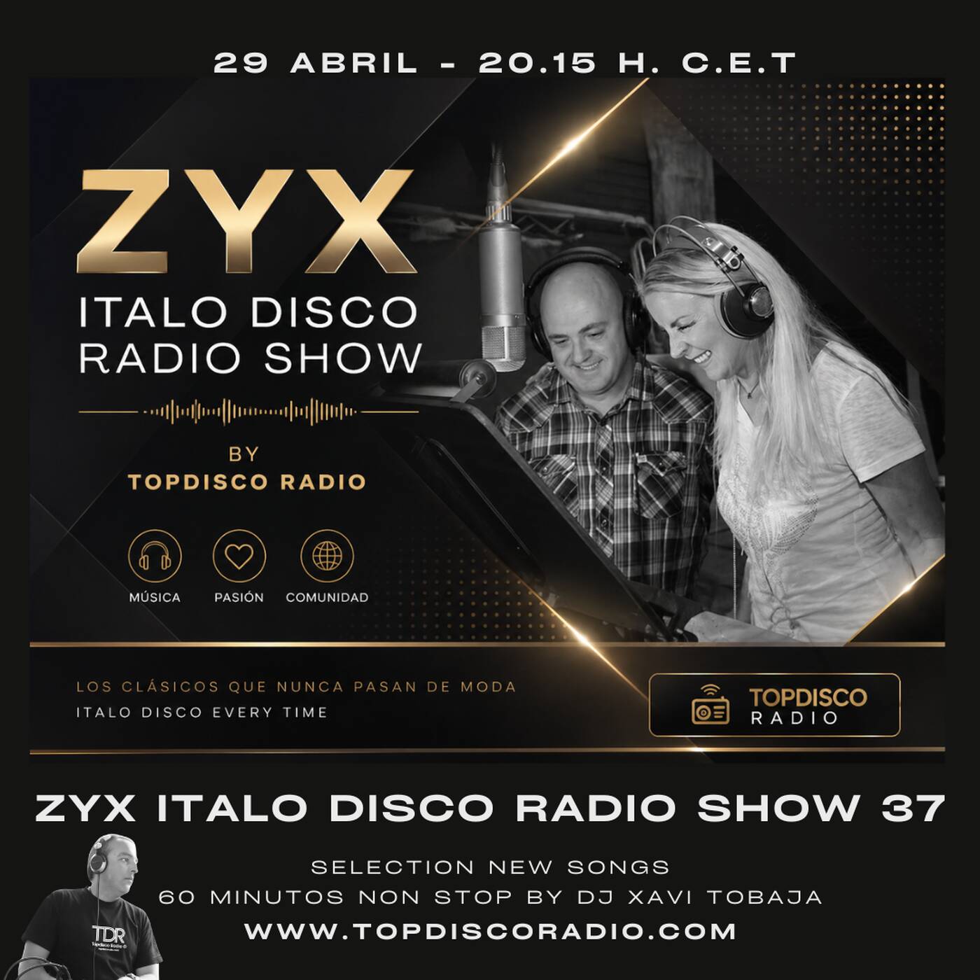 Music Play Programa 308 ZYX Italo Disco Radio Show 37 episode artwork