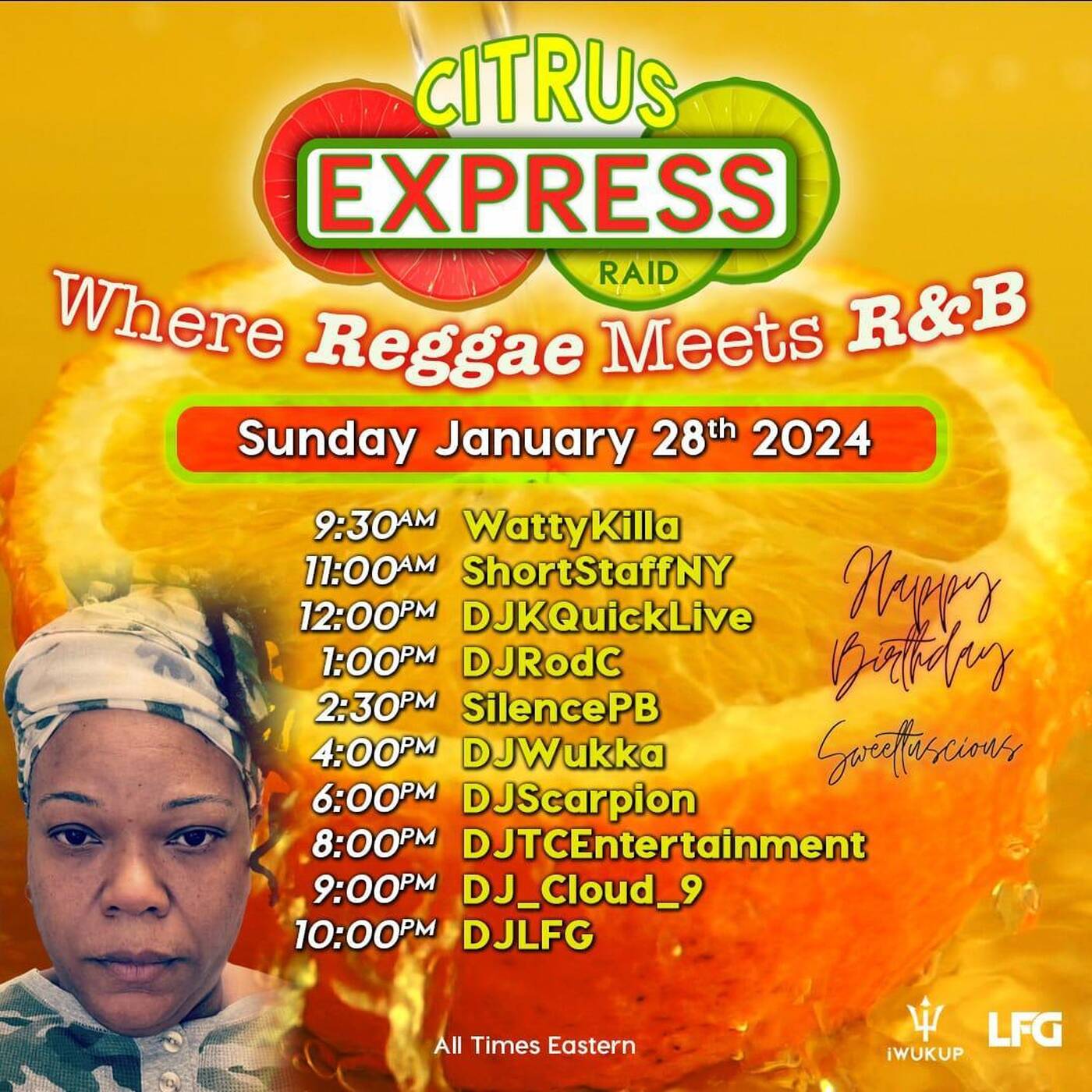 CITRUSEXPRESSRAIDTRAINHappyBDay @sweetluscious Hosted By @iwukupyyc12-1PMEST‼️ | @djkquicklive IN THE MIX (JAN 28, 2024) episode artwork