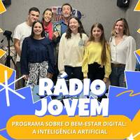 Rádio Jovem – O Bem-Estar Digital — Participação do Prof. Luís Horta, que abordou a IA, da Professora Sandra Marinho, embaixadora do Bem-Estar Digital, e de três jovens com perspetivas valiosas by Rádio Gilão - Tavira