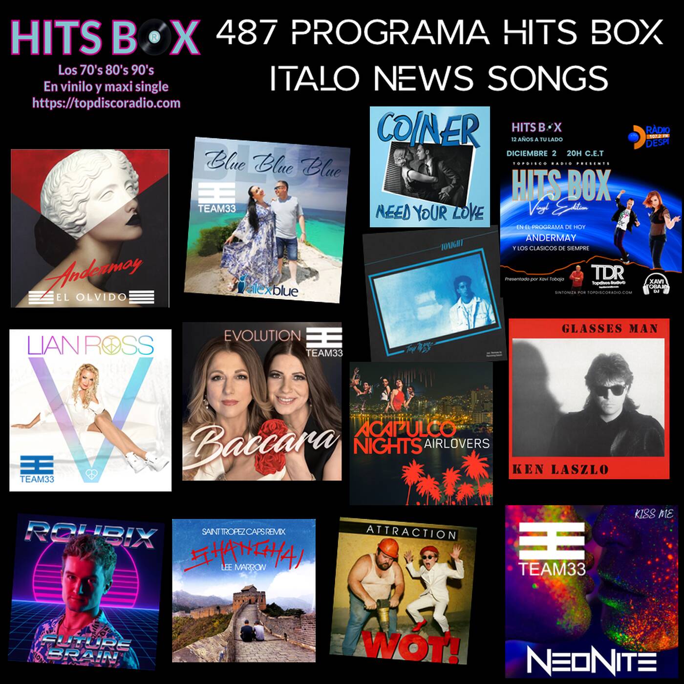 487 Programa Hits Box New Italo Songs episode artwork