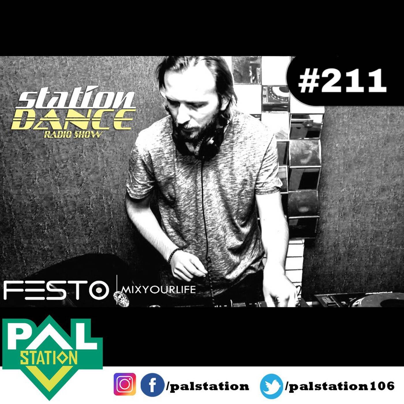DJFESTO STATIONDANCE 2018 RADIOSHOW #211 - 30 KASIM Part2 episode artwork