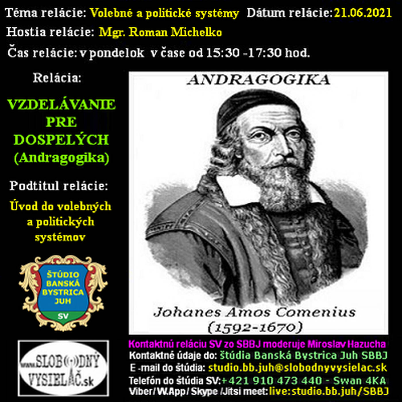 Vzdelávanie pre dospelých 253 - 2021-06-21 Volebné a politické systémy episode artwork