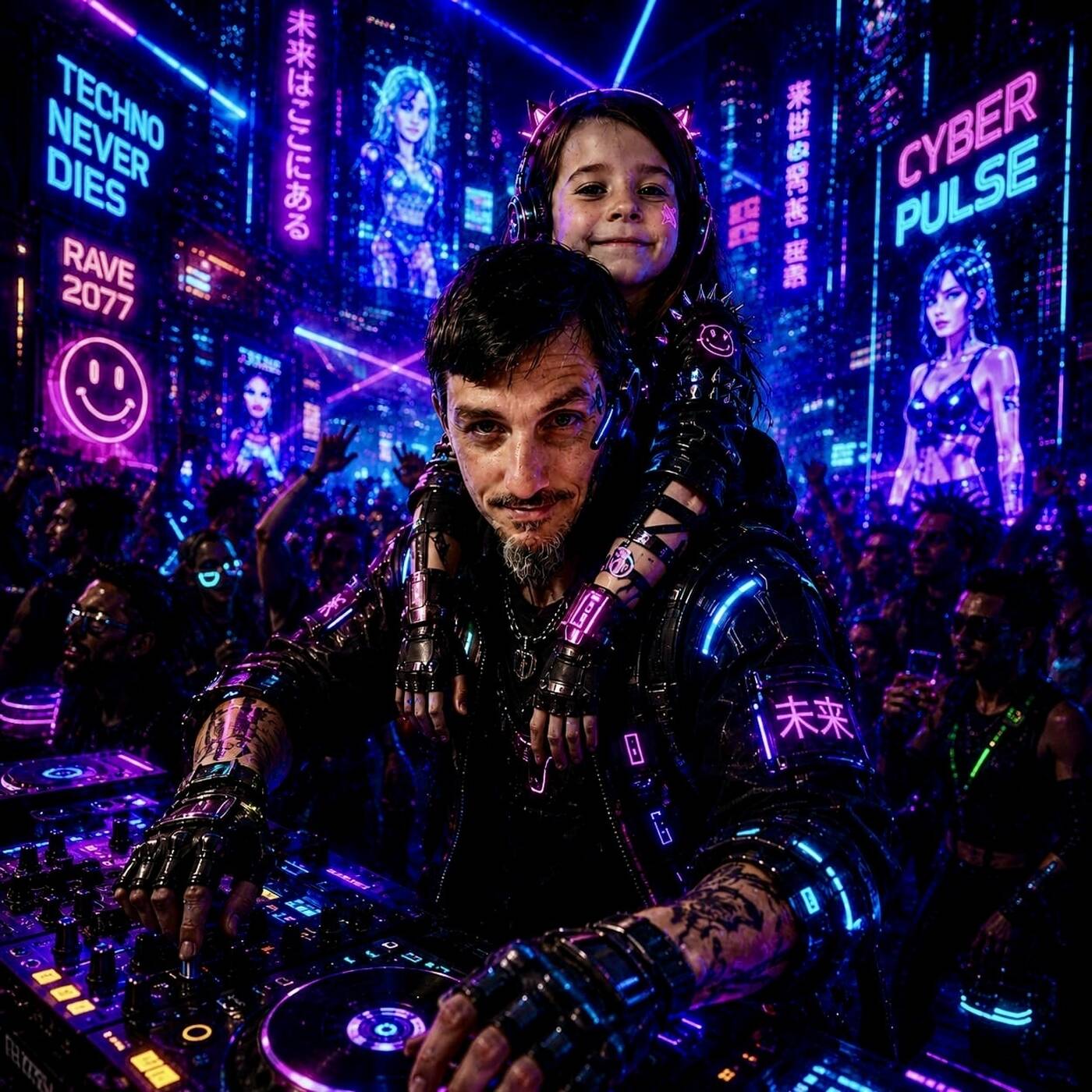 2077 Rave, Techno never dies  / Meikel X Andr.Son King / Wohnzimmer Studio Mix / 1.14 GB