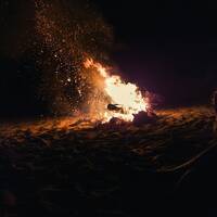 just_now_burning by Grandmaster Flesh