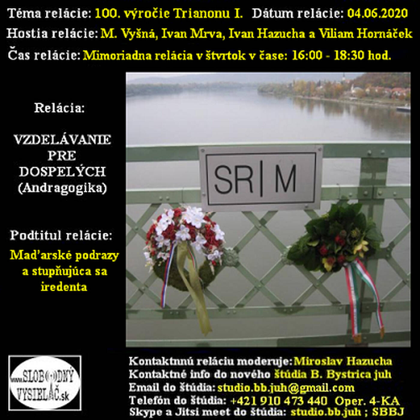 Vzdelávanie pre dospelých 199 - 2020-06-04 100. výročie Trianonu I. episode artwork