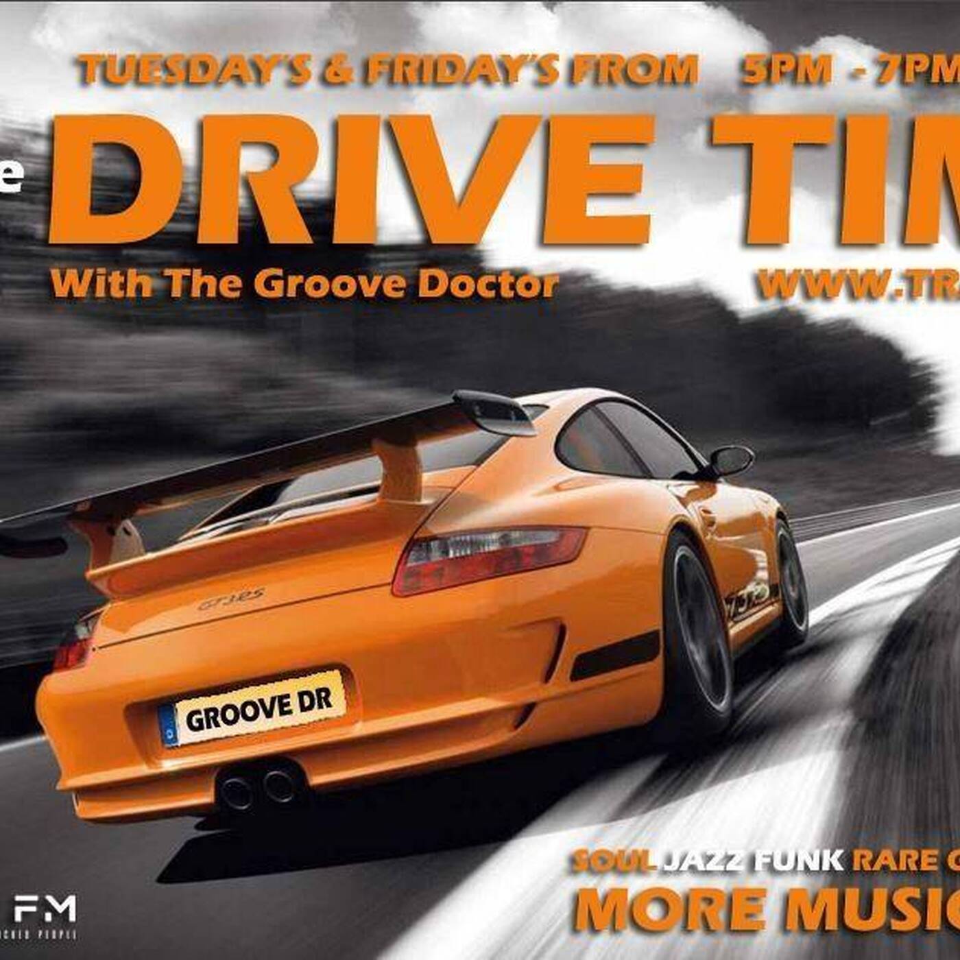The Groove Doctor's Friday Drive Time Replay show On www.traxfm.org - 21st October 2022 episode artwork