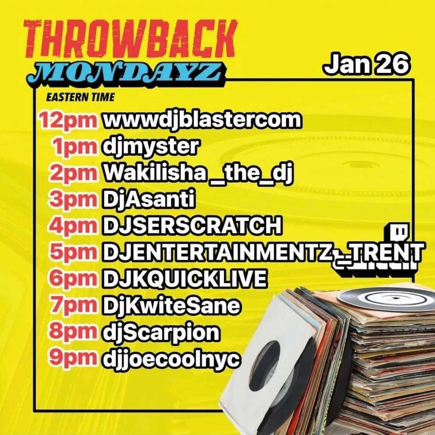 THROWBACK MONDAYZRAIDTRAIN Hosted By @djsird1 6-7PMEST‼️(JAN 26, 2026) episode artwork