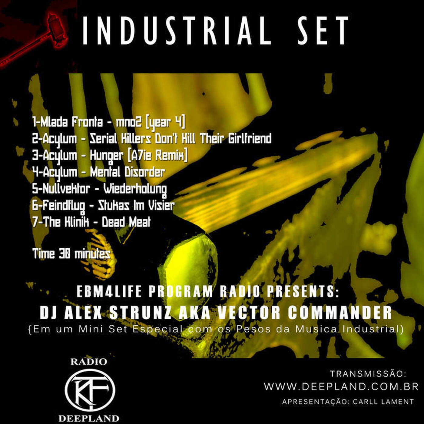 Dj Alex Strunz @ EBM4LIFE!! Program 40 Edicion - Mini Industrial Set -  23-01-2018 episode artwork