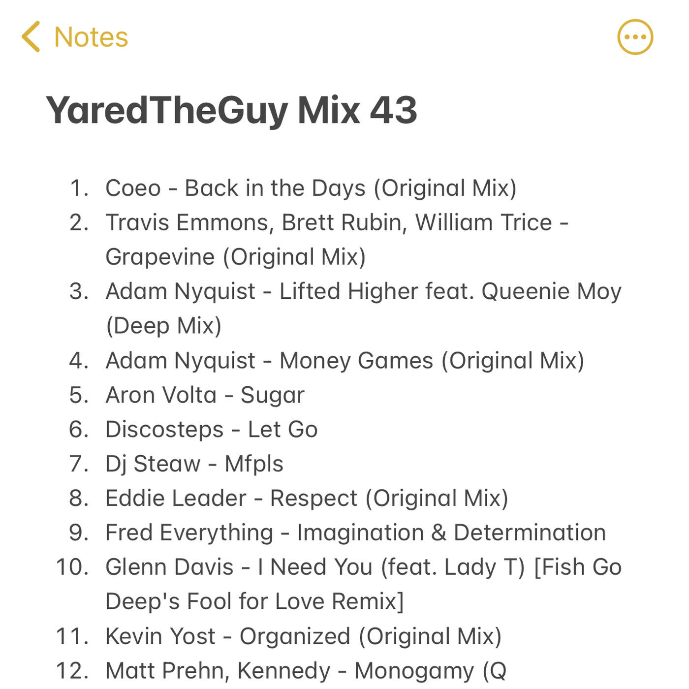 YaredTheGuy Mix 43 episode artwork