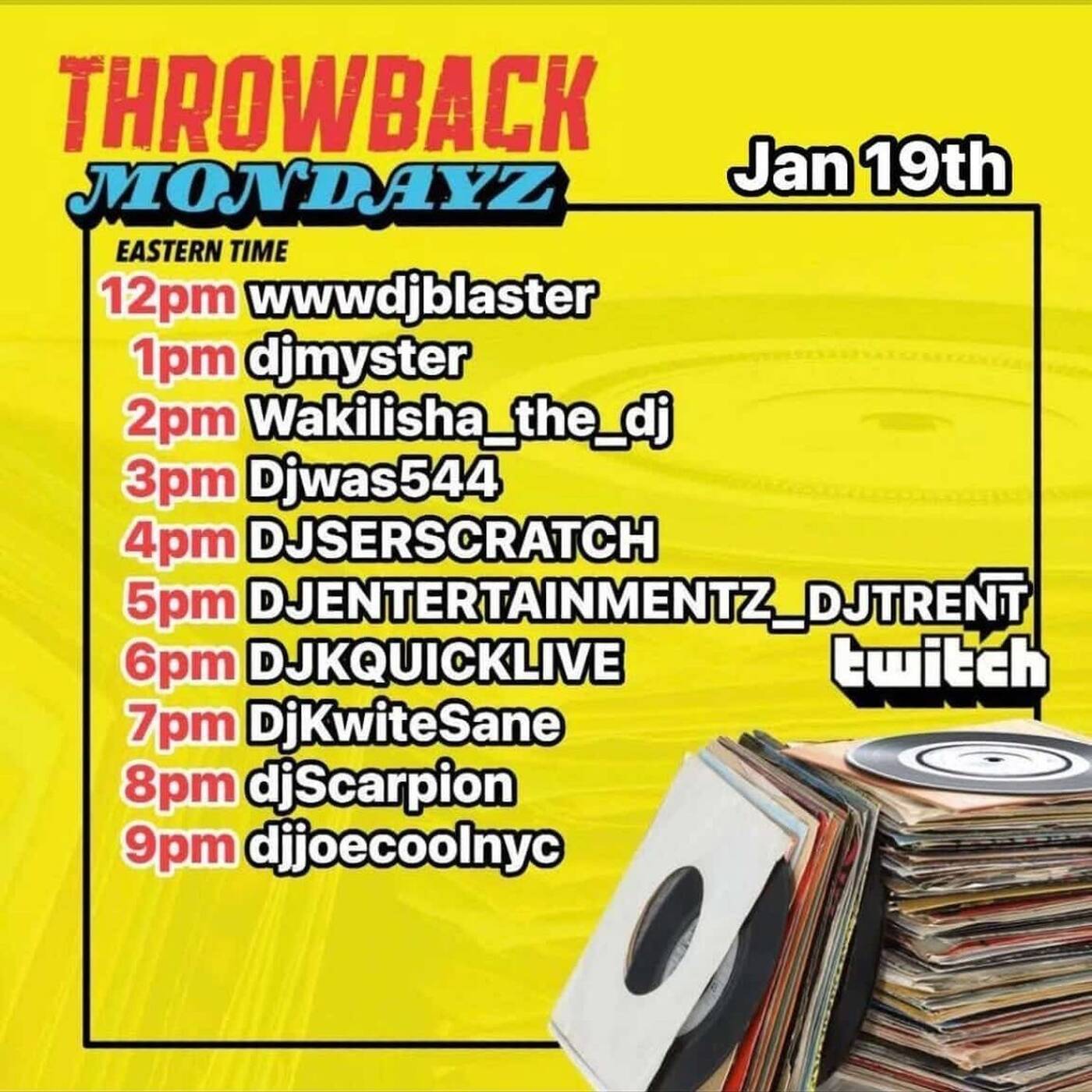 THROWBACK MONDAYZRAIDTRAIN Hosted By @djsird1 6-7PMEST‼️(JAN 19, 2026) episode artwork