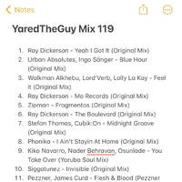 YaredTheGuy Mix 119 by Yaredtheguy