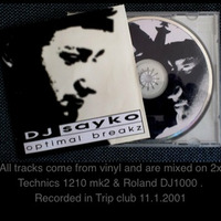 Sayko - Optimal breakz (2001) (free download) by sayko