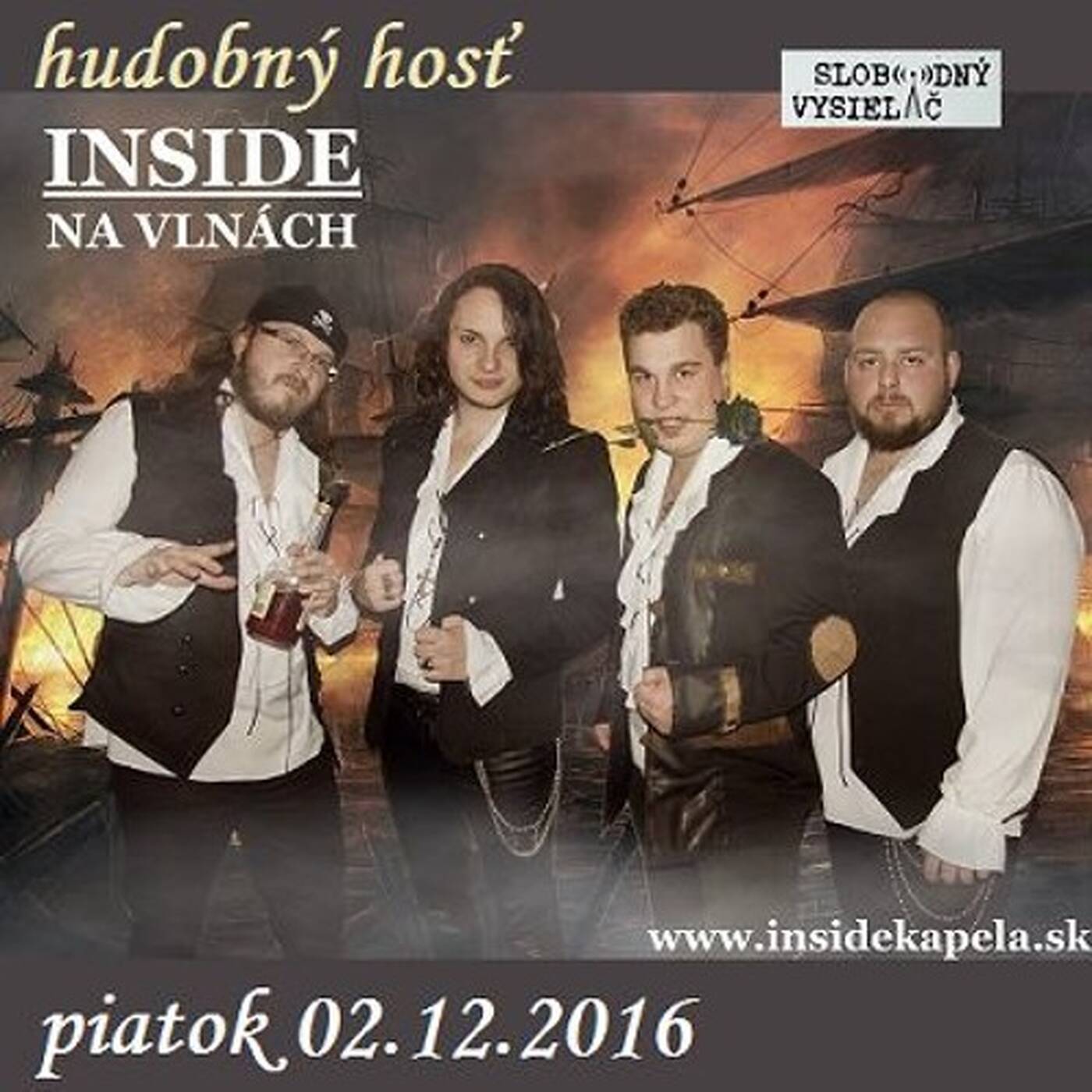 Hudobný hosť - 2016-12-02 s členmi skupiny Inside o albume "Na vlnách" episode artwork