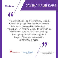 Gavēņa kalendārs | RML S06E38 | Gavēņa 33. diena | T. Benedikts MIC | 26.03.2021 by Radio Marija Latvija
