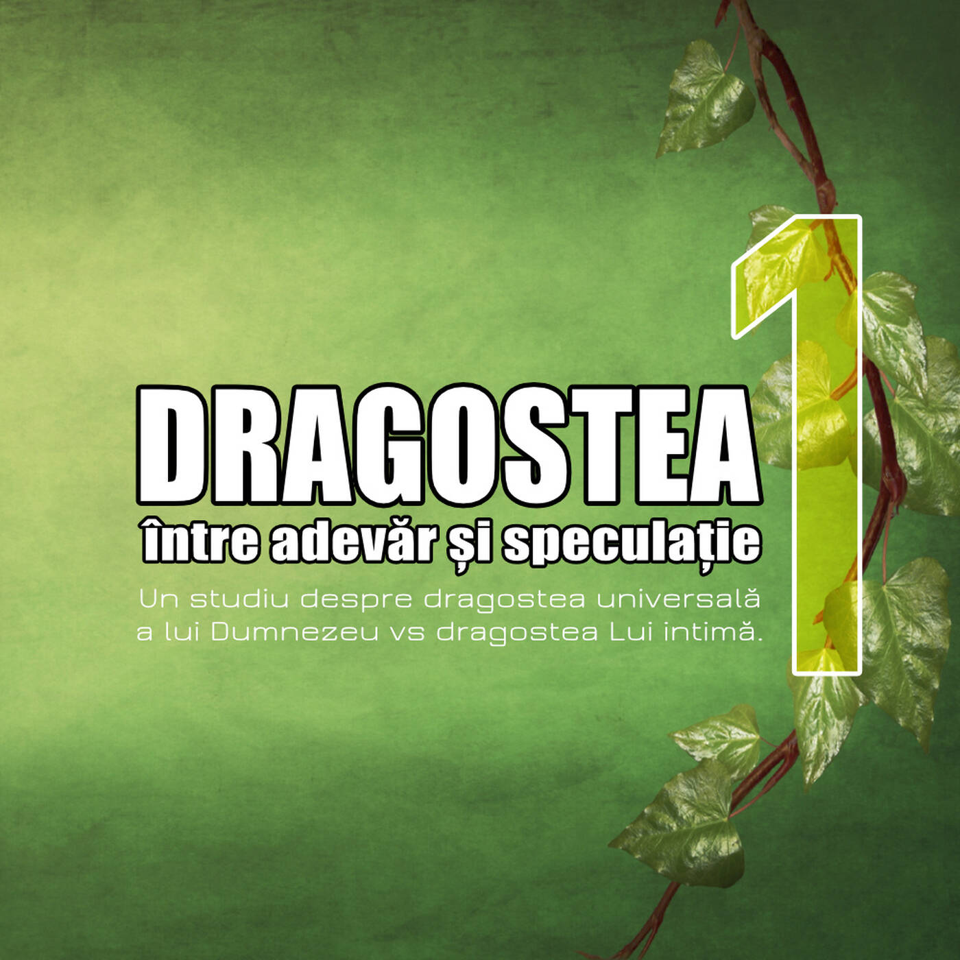 Dragostea între adevăr și speculație - I (Copiii lui Dumnezeiește vs copiii diavolului) episode artwork