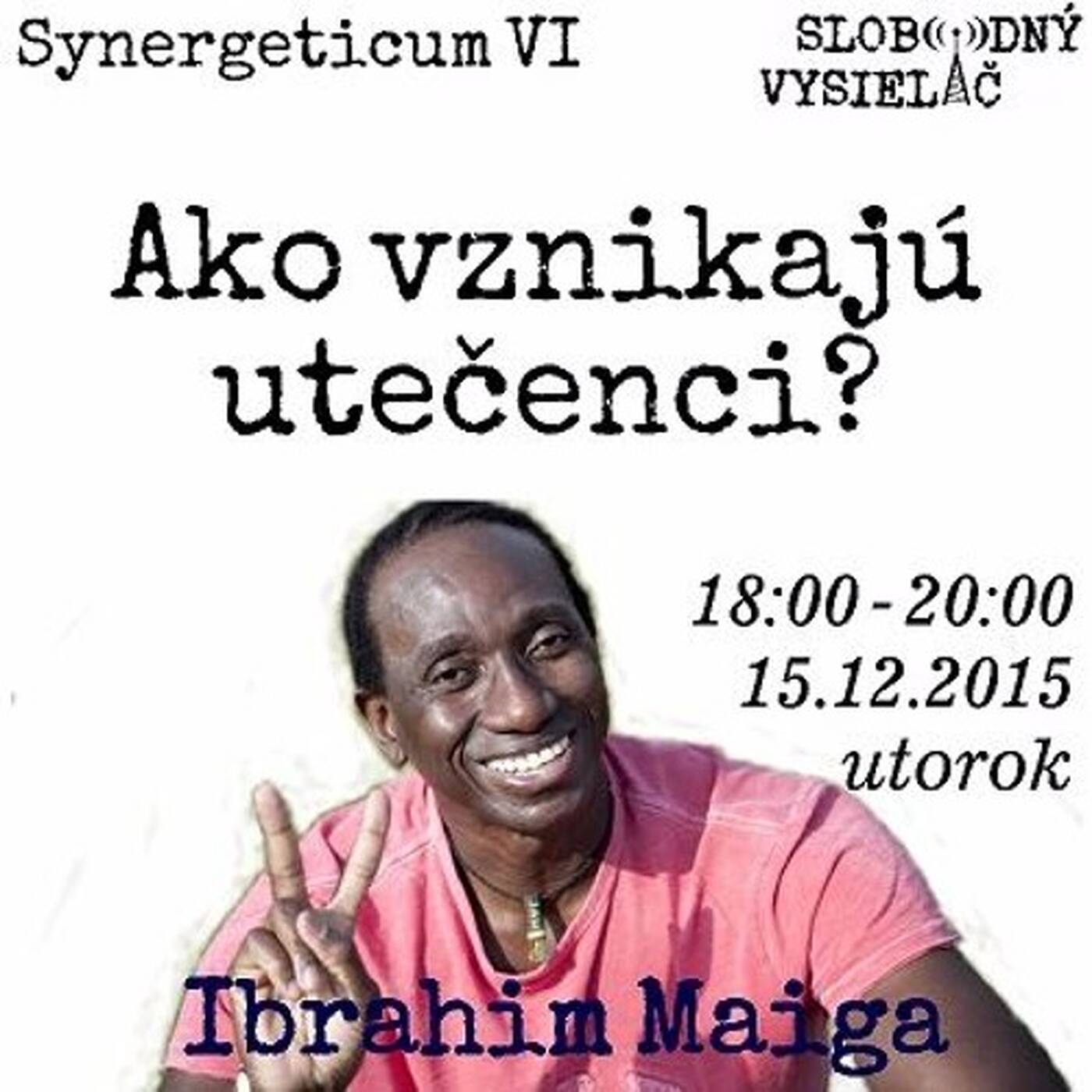 Synergeticum 06 - 2015-12-15 Ako vznikajú utečenci ? episode artwork