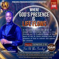 Where God's Presence Is Life Flows by Freedom Experience Ministry