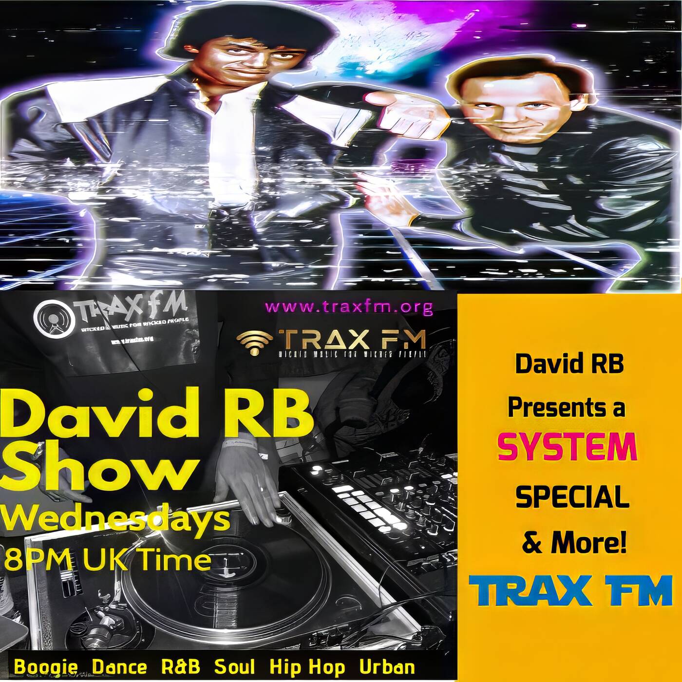 David RB Show Replay On www.traxfm.org - 25th October 2023 episode artwork