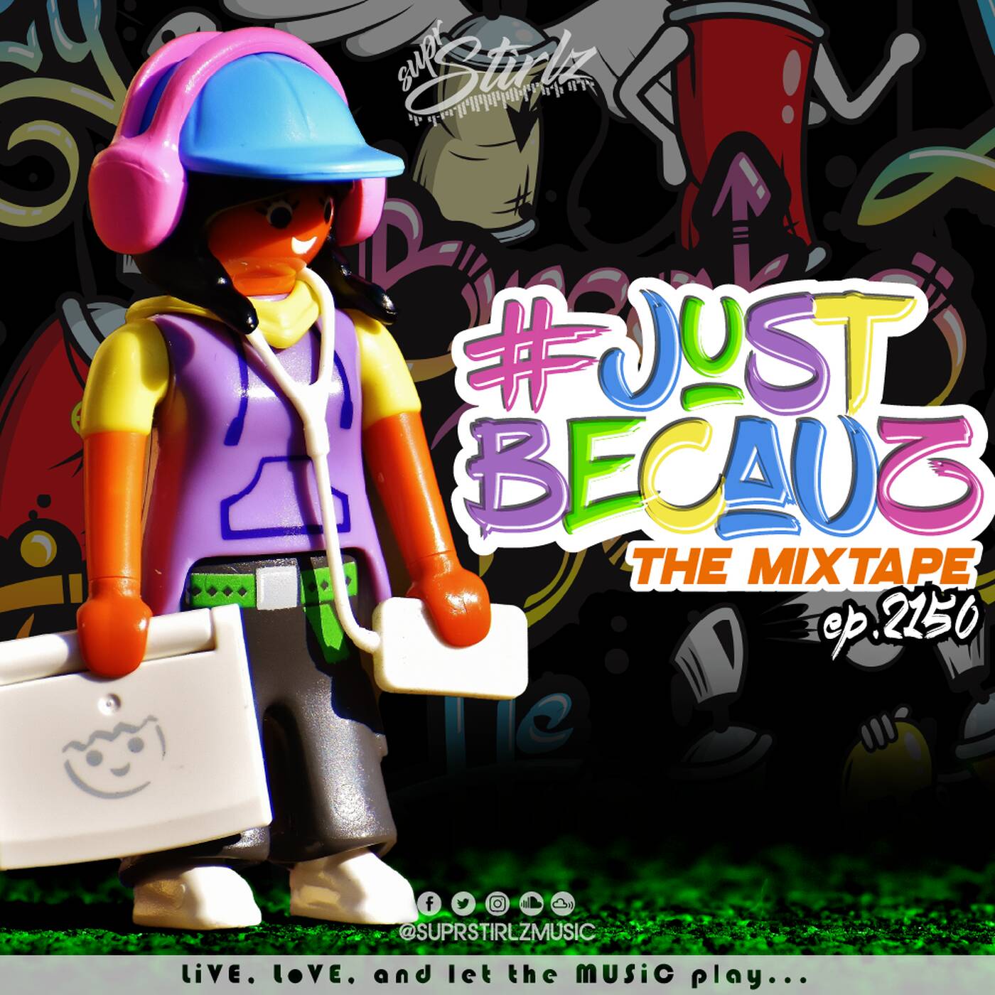 #justBecauz 2150 episode artwork