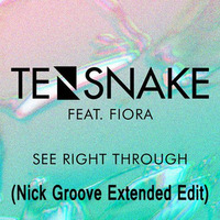 Tensnake Ft. Fiora - See Right Through (Nick Groove Extended Edit) by Nick Groove