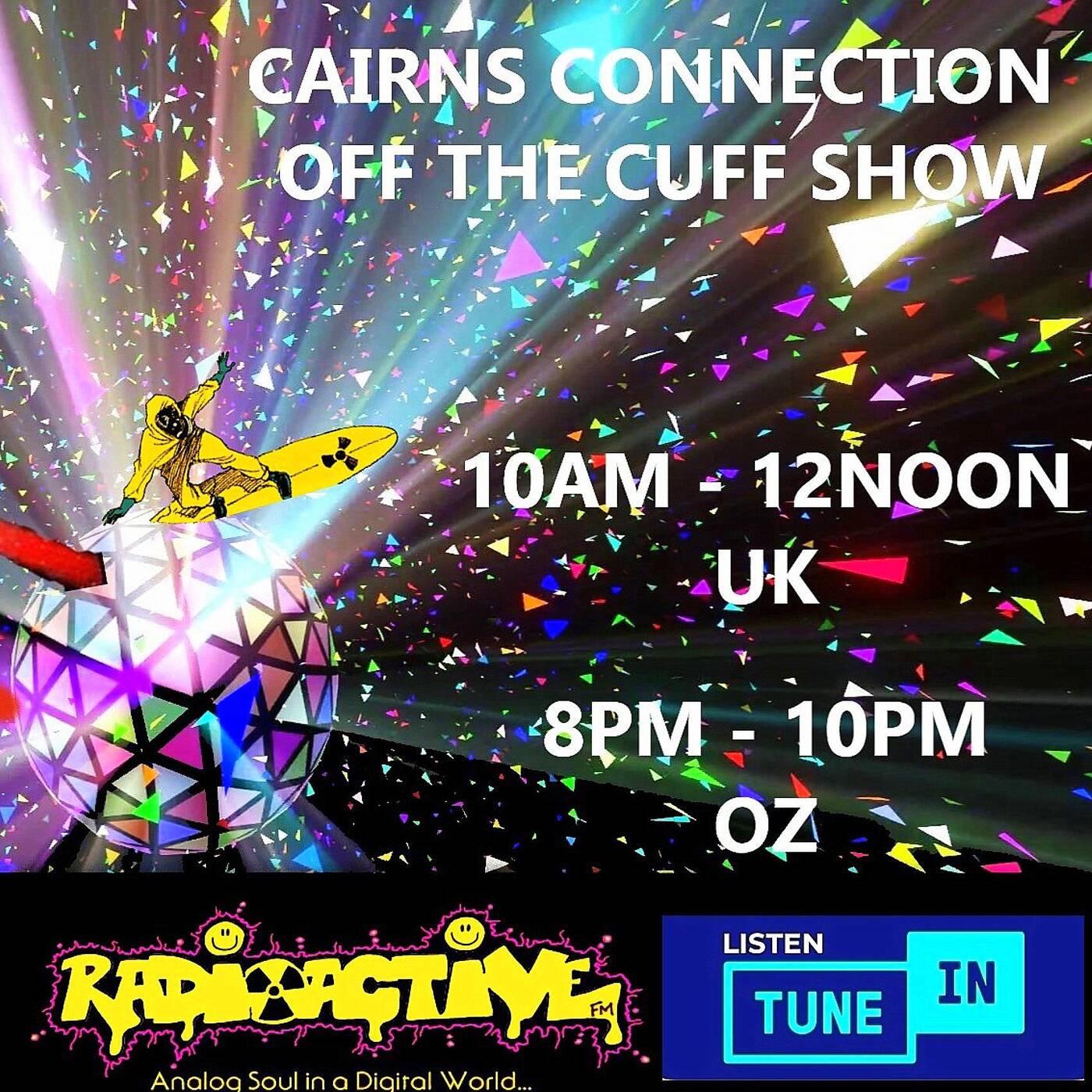 Cairns Connection Off da Cuff Saturday 5th Nov 2022 episode artwork