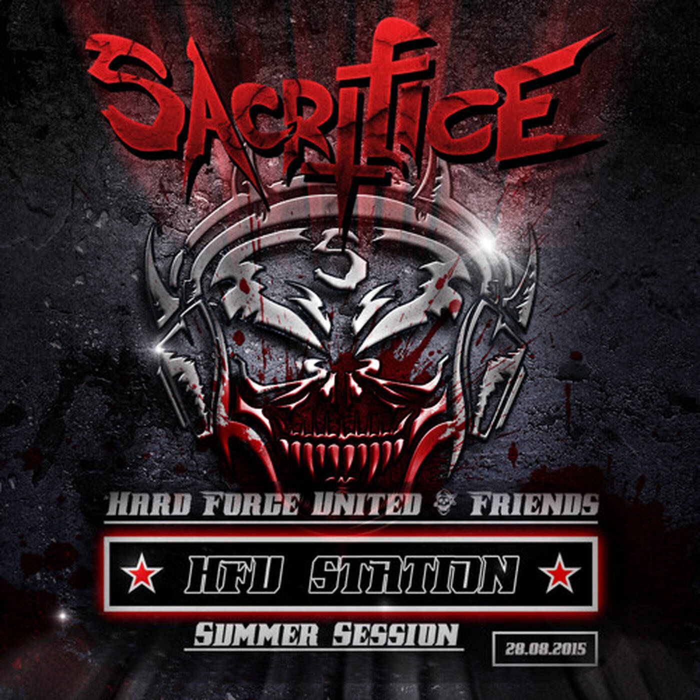 DJ Sacrifice @ HFU Station Moscow 28.08.2015