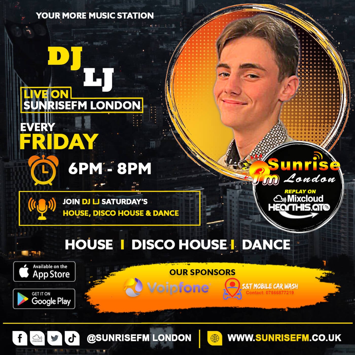 DJ LJ - Fri 4th Sept 2026 episode artwork