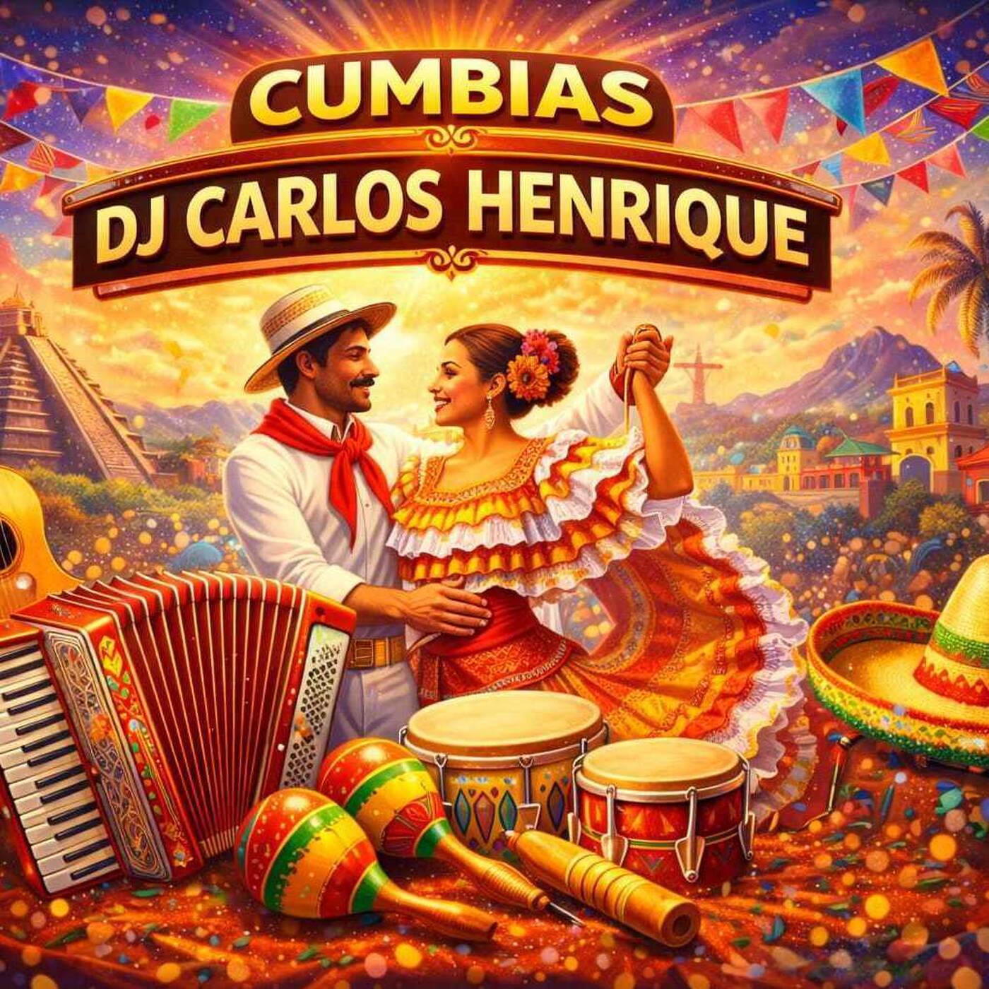 CUMBIAS GOLD MIX PLAYLIST DJ CARLOS HENRIQUE episode artwork